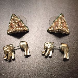 Francesca’s gold earrings bundle!